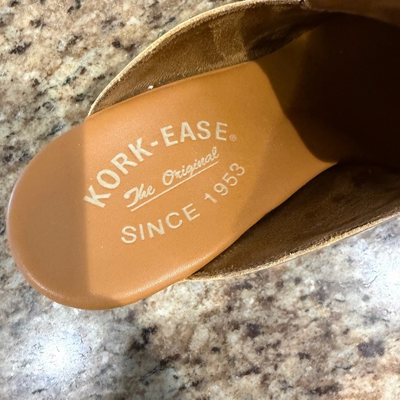 Kork-Ease Women's Brown Leather Mules - Picture 4 of 5